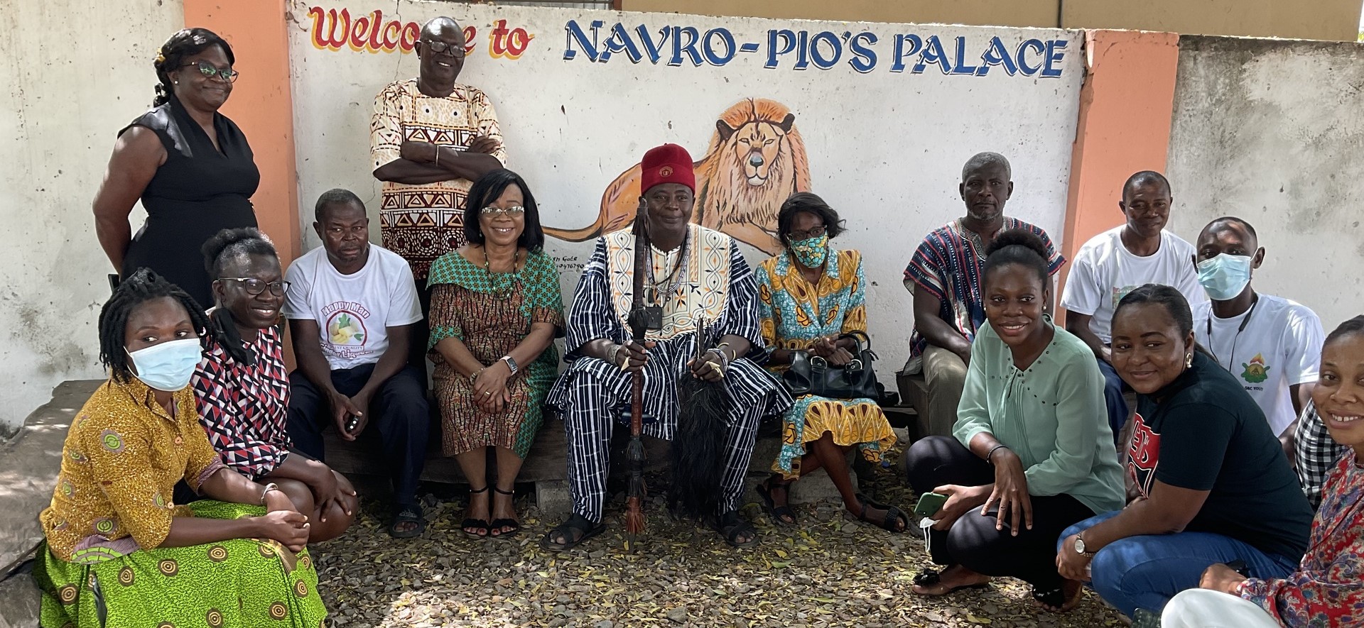 AMMREN Pays a visit to The Navro-Pio's Palace